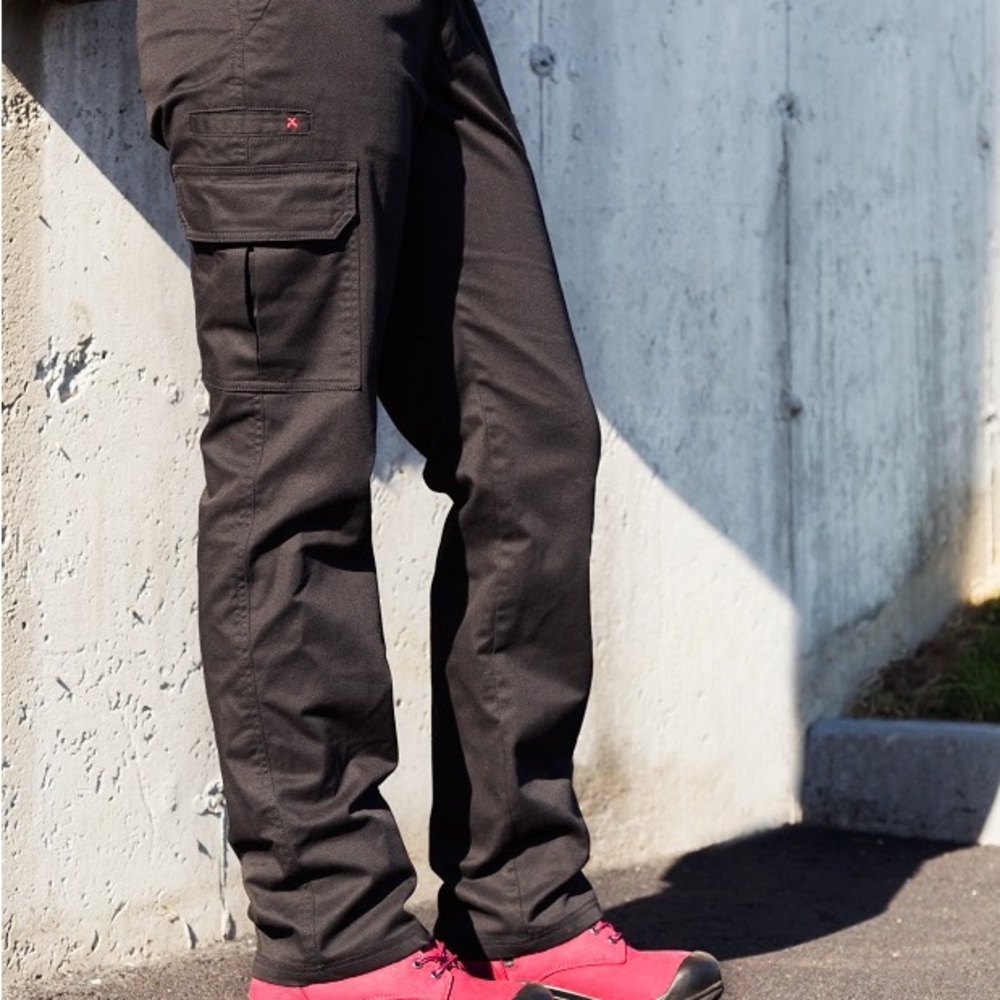 PARAGON Black Cargo Pants for Women